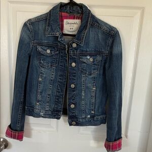 ✨Aeropostale Distressed Denim Jacket JUNIOR